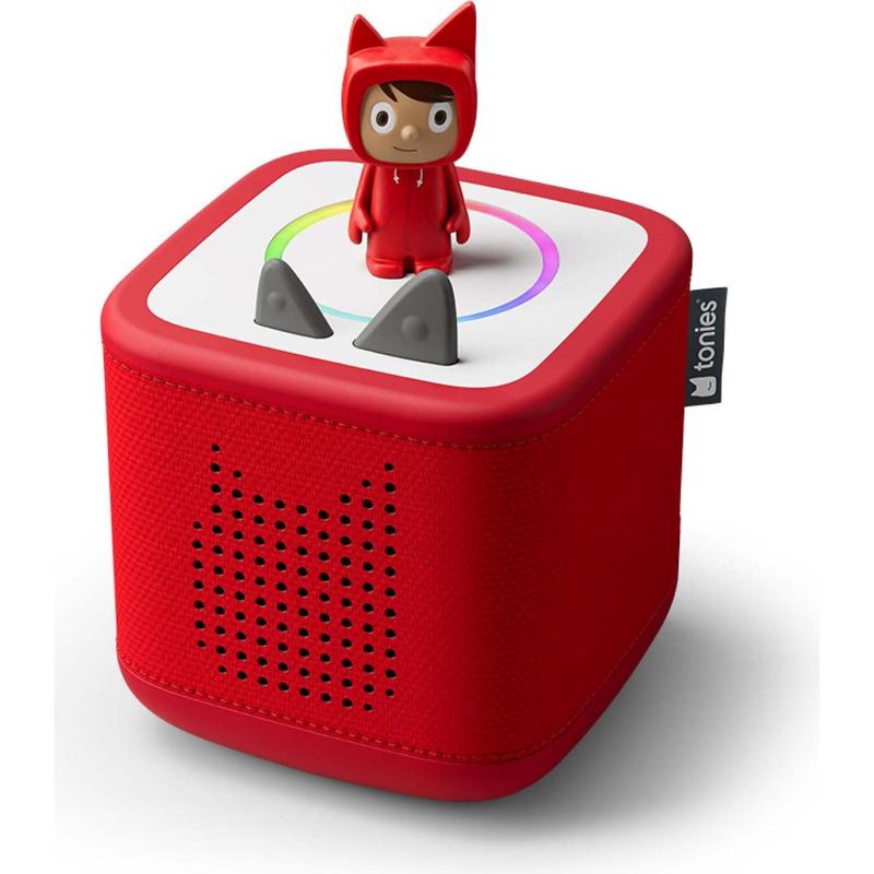 Tonies  Toniebox 2 Creative Tonie Rubie Starter Set  Sunset Red