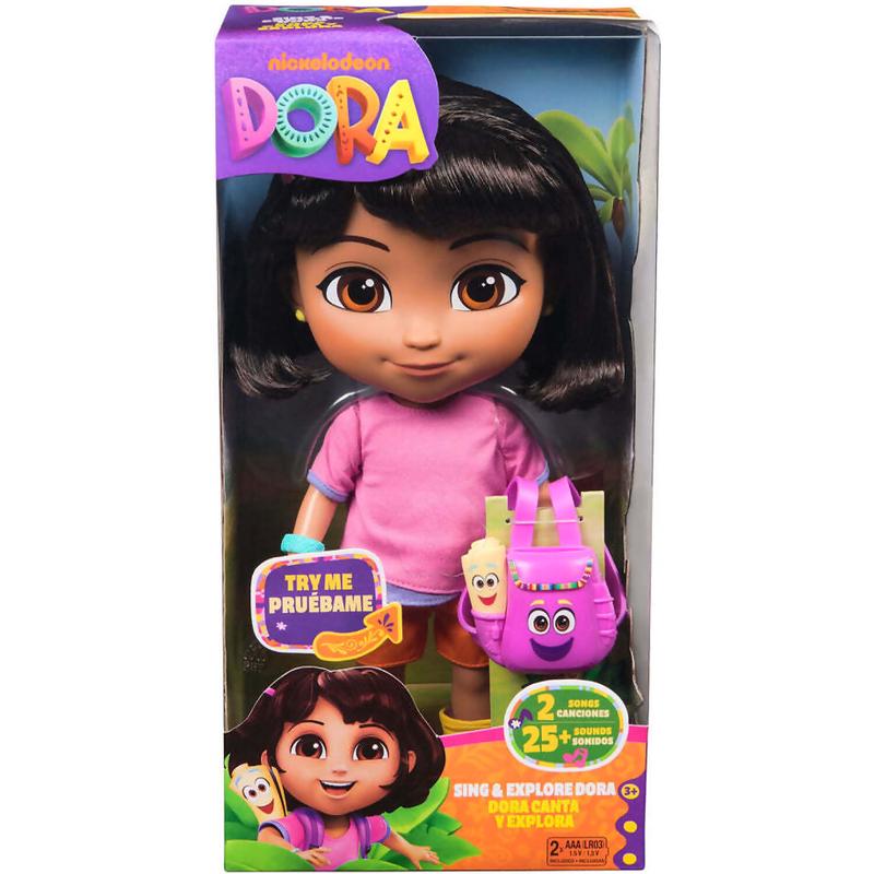 Dora The Explorer  Sing & Explore Dora Doll  Spin Master